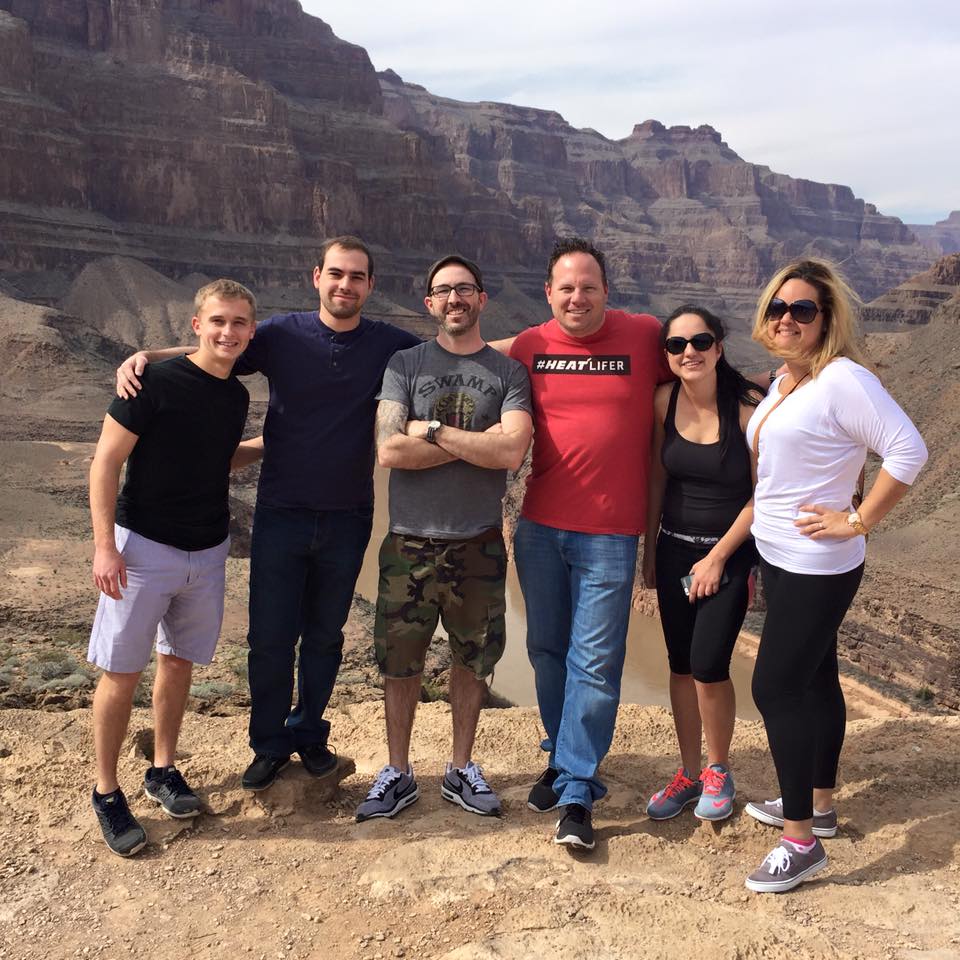 Group at Grand Canyon