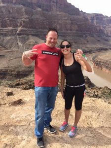 JW and ML at Grand Canyon